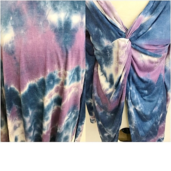 Tie Dye With a Twist Tunic Top SM NEW sold - Picture 5 of 5